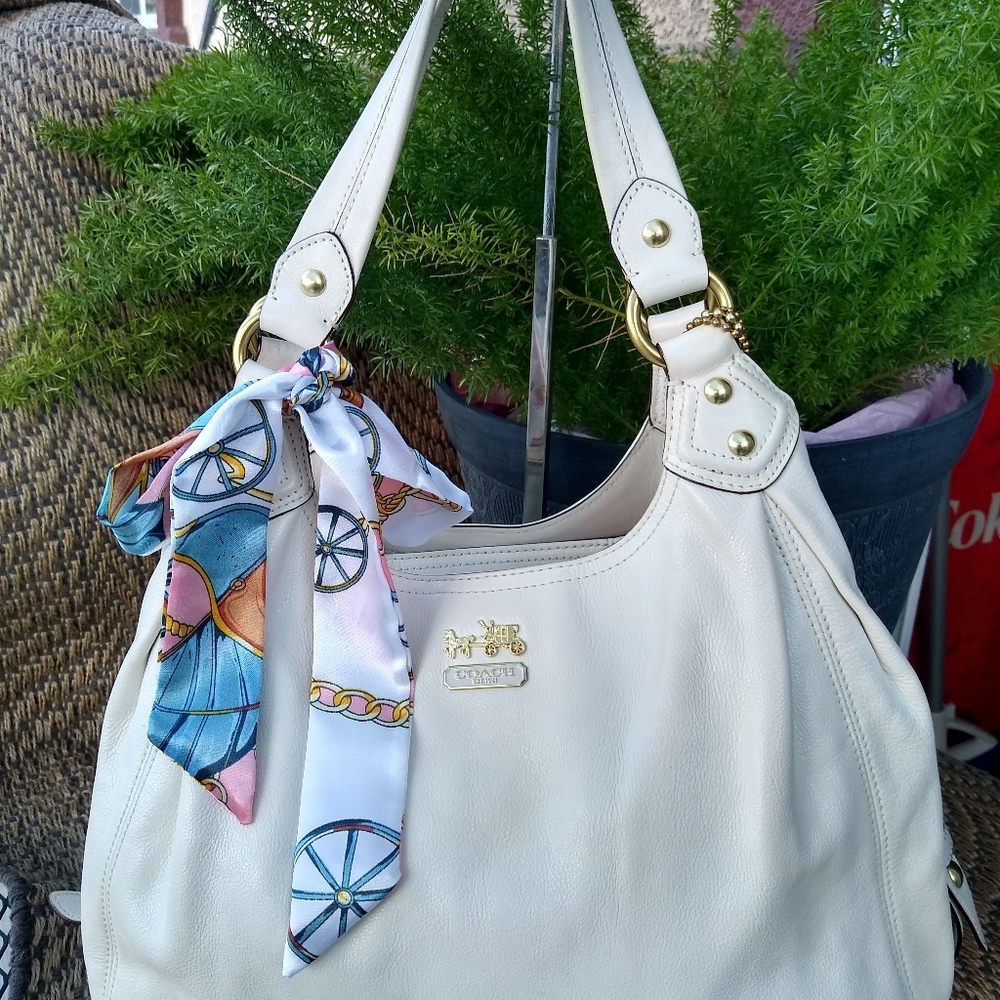 Coach Madison Off white Excellent